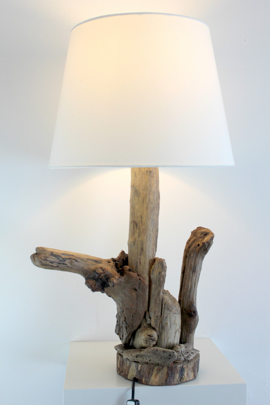 Lampa z drewna z morza nr 22 - Drogowskaz_photo1