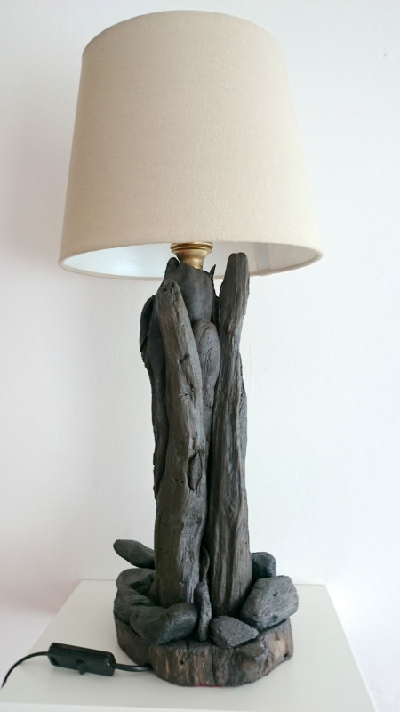 Lampa z drewna z morza nr 36 - Na kamieniach_photo1