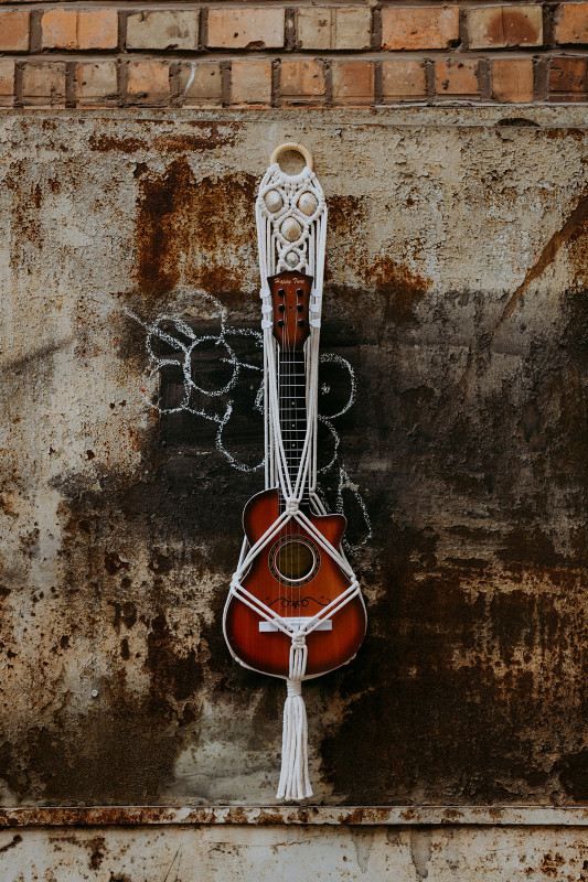 Makrama wieszak na ukulele_photo1