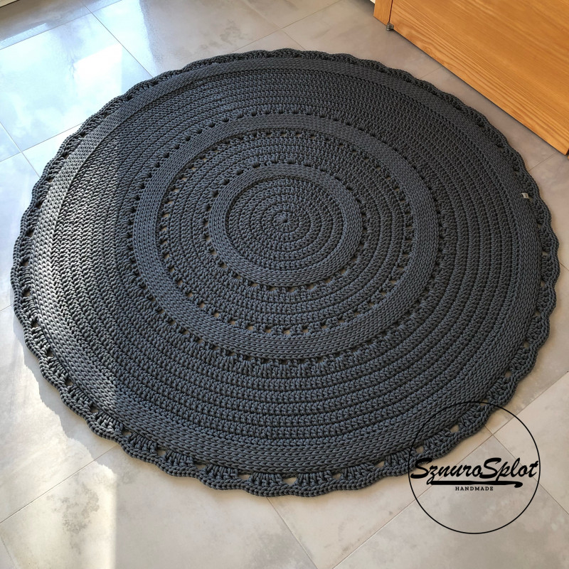 Okrągły dywan ze sznurka o średnicy 150 cm_photo1