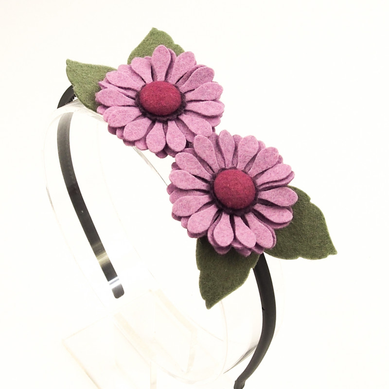 Opaska do włosów kwiaty wisteria Harper_photo1