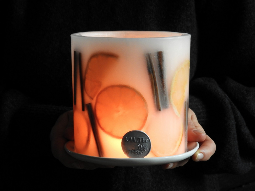 Otulenie - lampion z ceramiczną podstawką_photo1