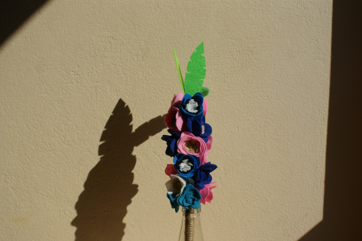 palma wielkanocna/dekoracja z kwiatów_photo1