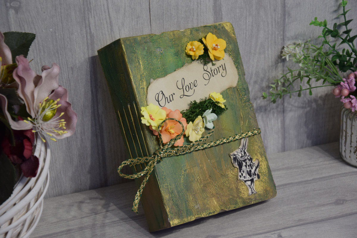Piękny zielony pamiętnik, księga gości, album_photo1