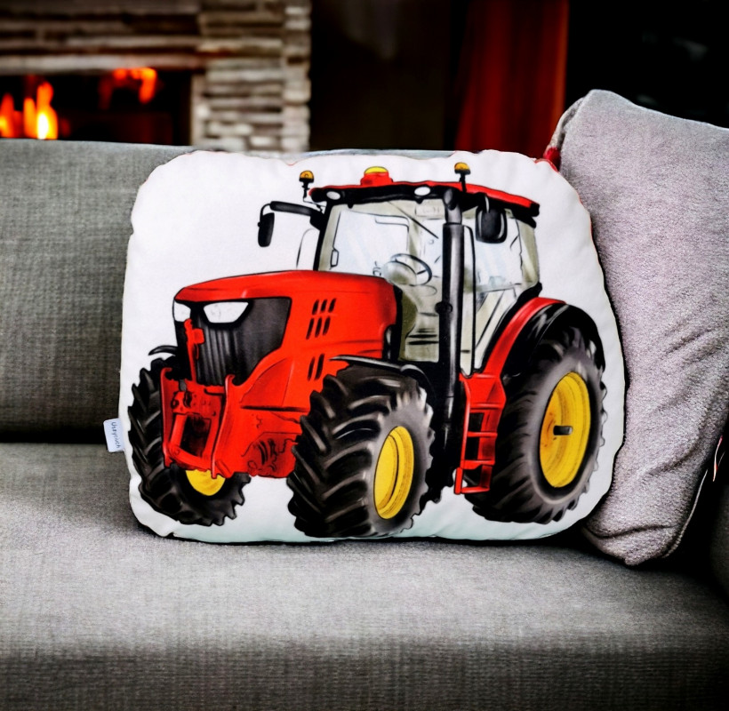 Poduszka traktor przytulanka traktor maskotka z traktorem_photo1