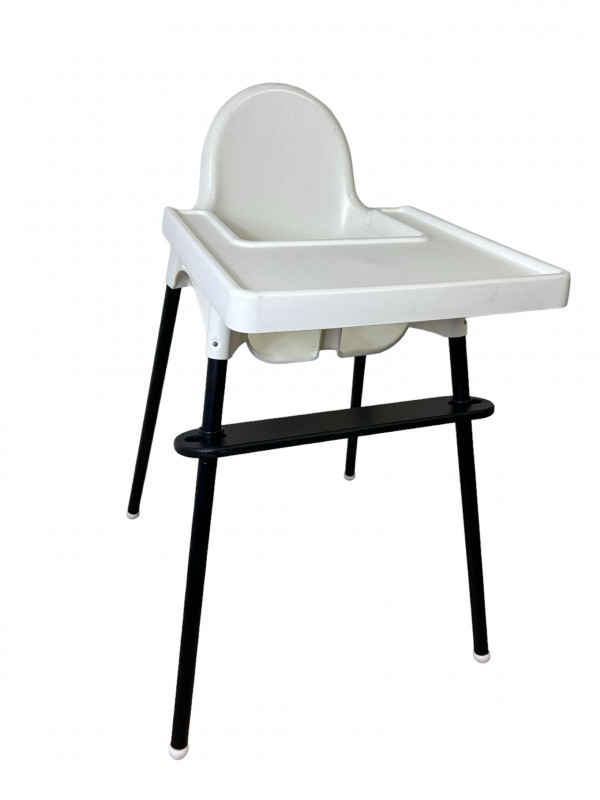 Ponóżek + okleina do krzesełka IKEA Antilop! CZARNY_photo1