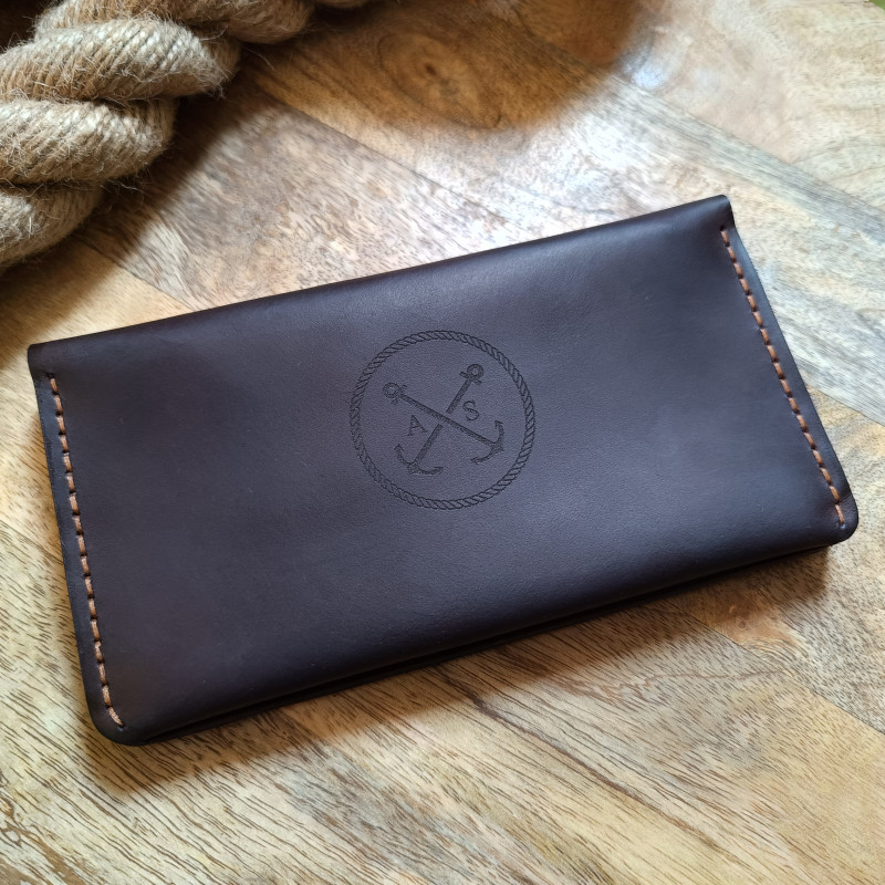 Portmonetka portfel duży skórzany ręcznie robiony_photo1
