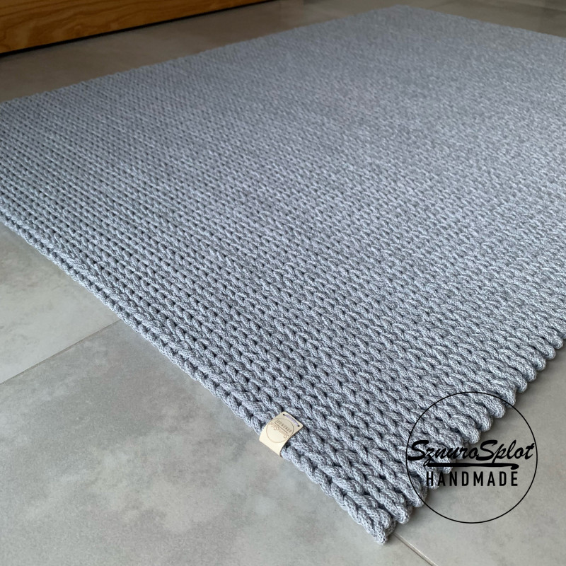 Prostokątny dywan ze sznurka 85x100_photo1