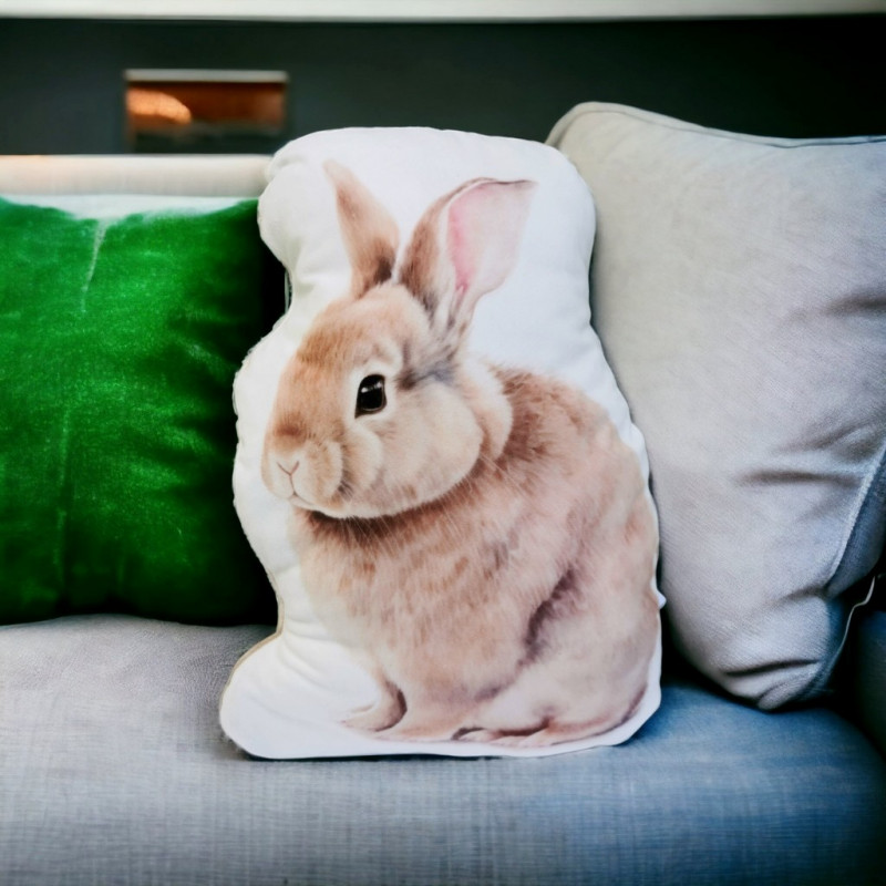 Przytulanka królik poduszka króliczek pluszak maskotka z królikiem_photo1