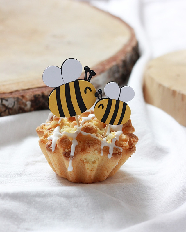 Pszczoły. Piki do babeczek_photo1
