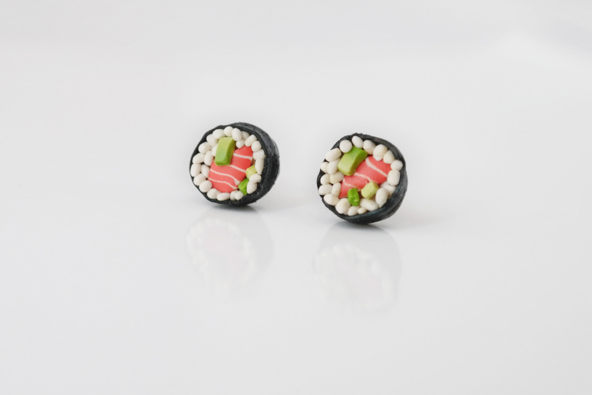 Sushi - lekkie kolczyki wkręty_photo1