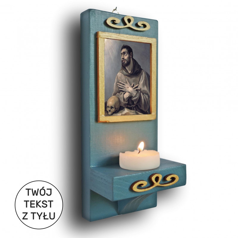 Święty Franciszek z Asyżu- mini ołtarzyk_photo1