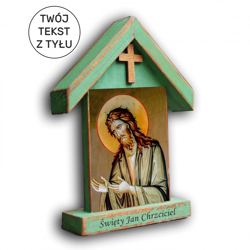 Święty Jan Chrzciciel - drewniana kapliczka_photo1