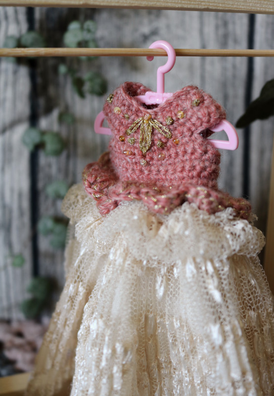 unikatowa Sukienka PRINCESS dla lalki z linii Pro_photo1