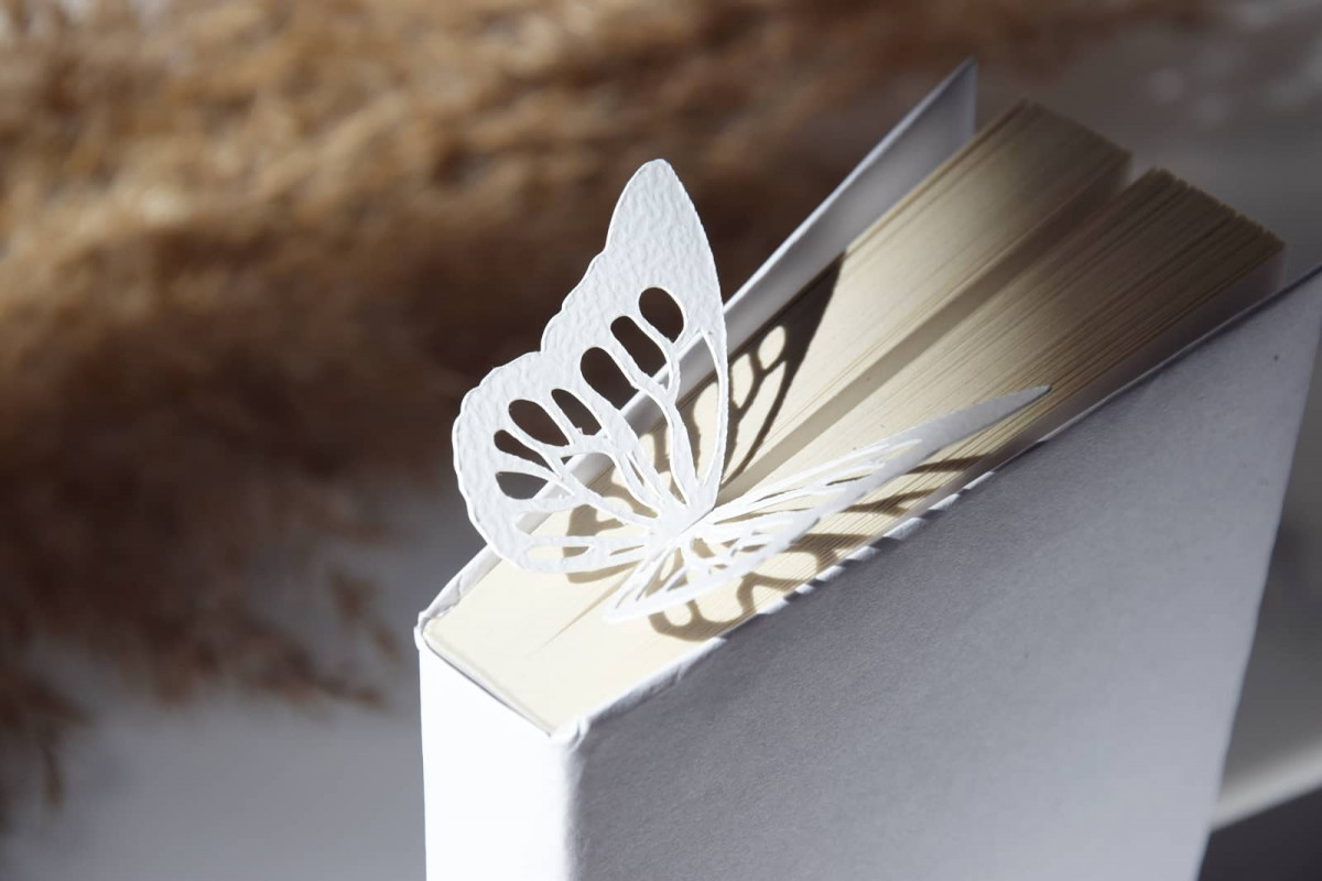 Zakładka do książki "On Paper" Motyl Ażurowy 03_photo1