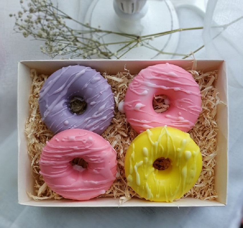 Zestaw   mydeł owocowe donuty_photo1