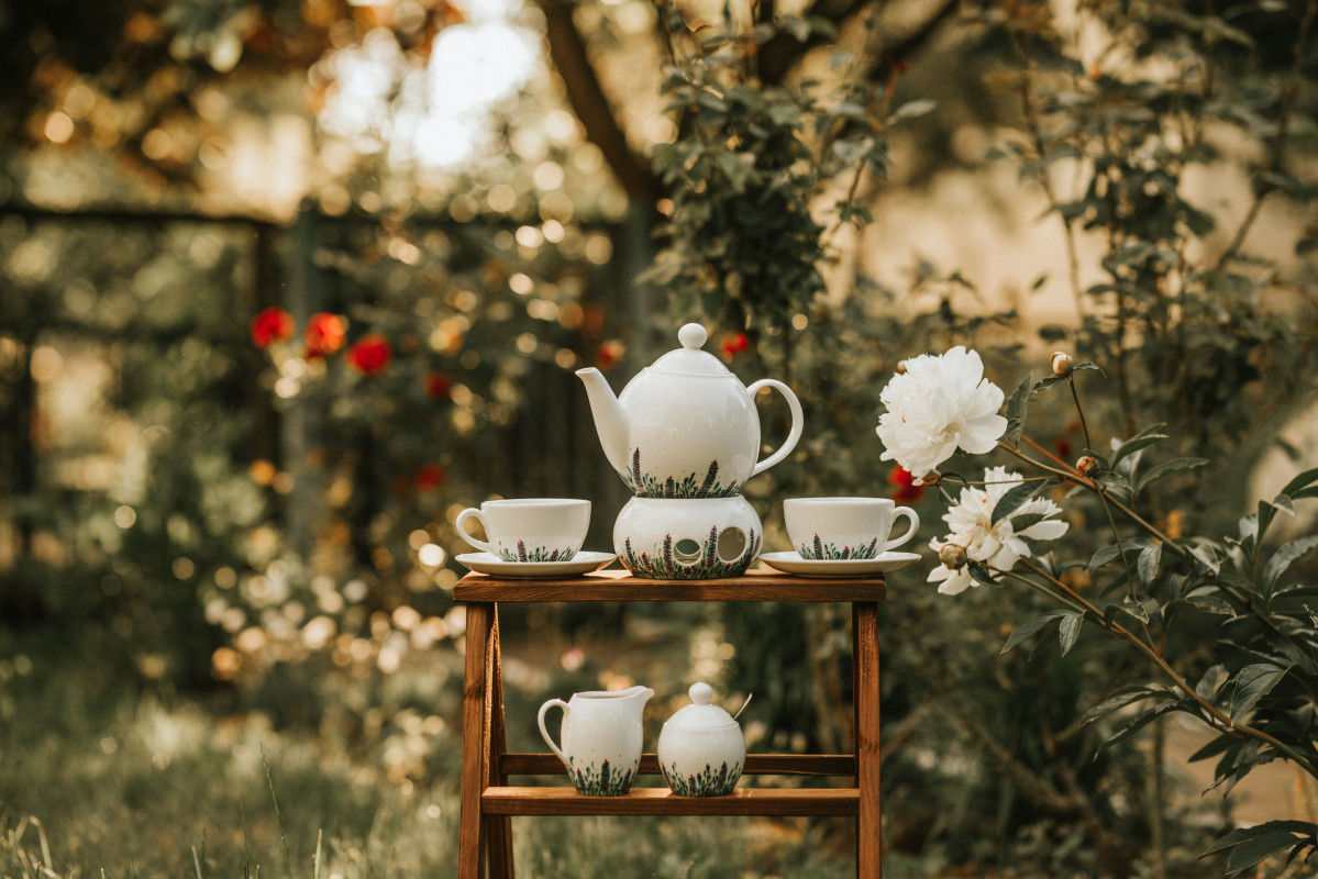 Zestaw porcelany do kawy i herbaty kwitnąca łąka_photo1