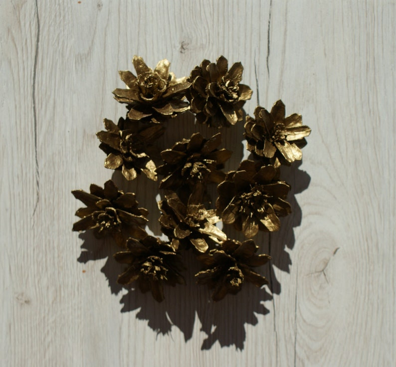 złote kwiatki z szyszek_photo1
