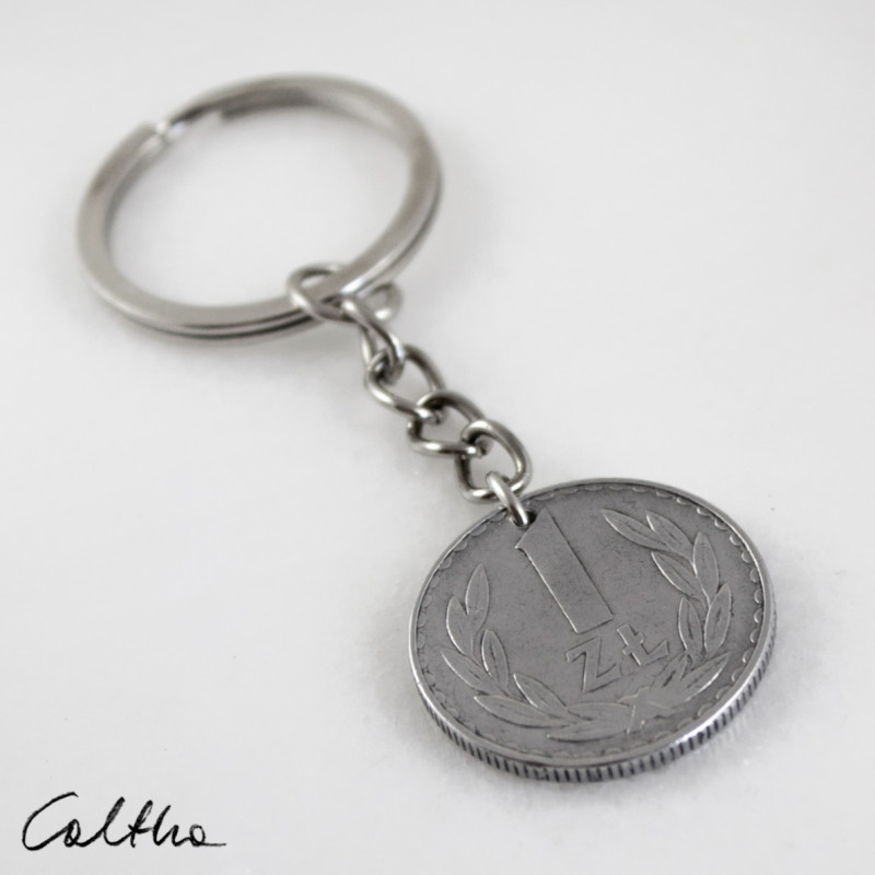 Złotówka - breloczek z monety_photo1